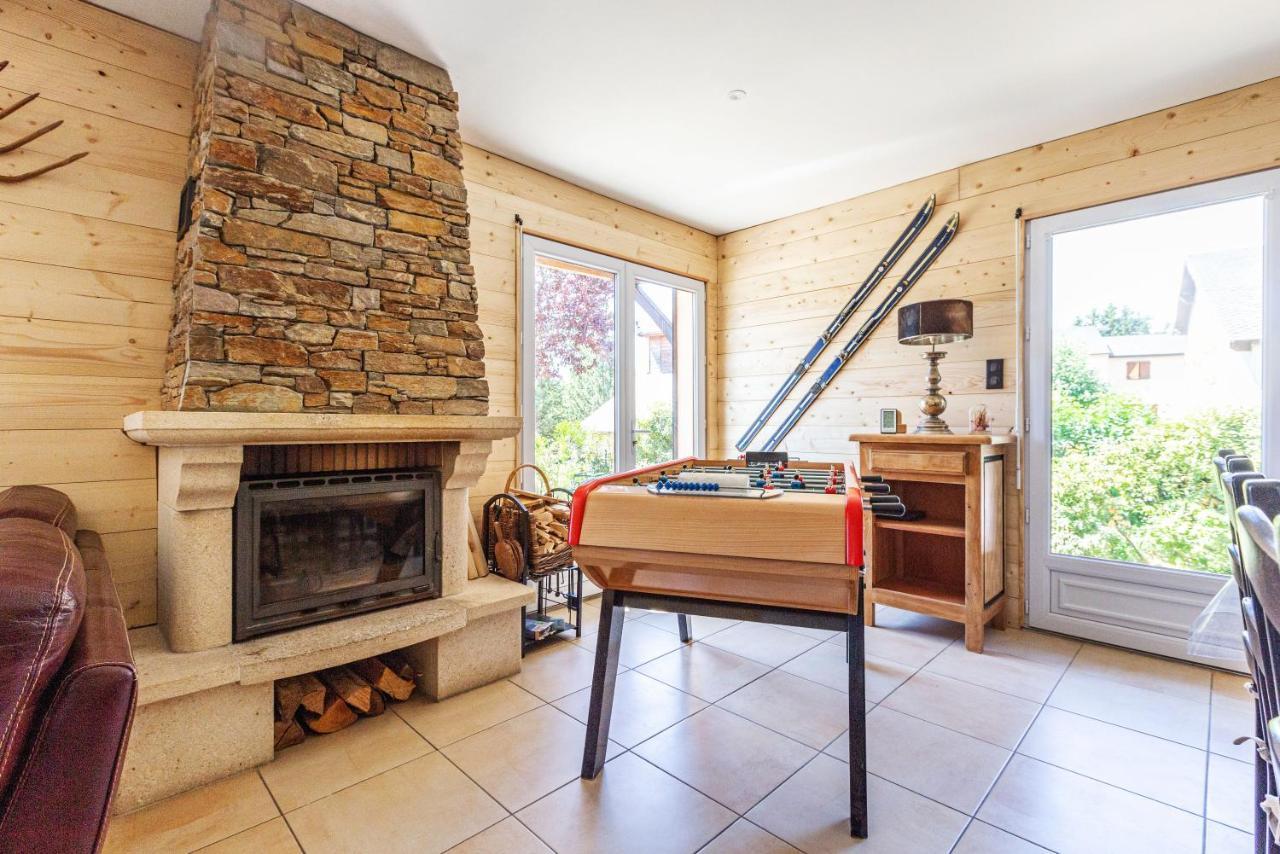 Formiguères La Granja - Maison Avec Cheminee, Jardin, Baby-Foot מראה חיצוני תמונה